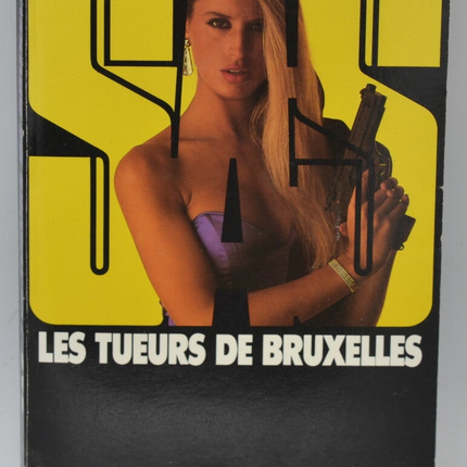 Les Tueurs De Bruxelles - SAS 92 - 1988 - Gérard de Villiers - livre