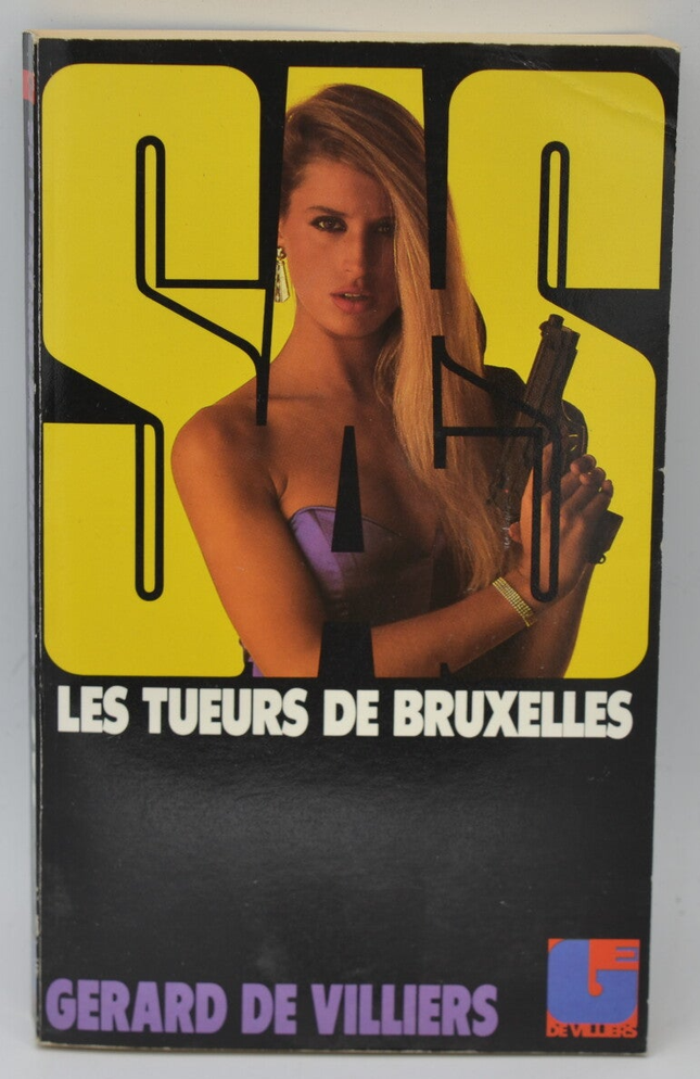 The Killers of Brussels - SAS 92 - 1988 - Gérard de Villiers - book
