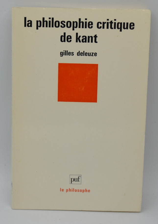 Kants kritische Philosophie - Gilles Deleuze - 1991 - Buch
