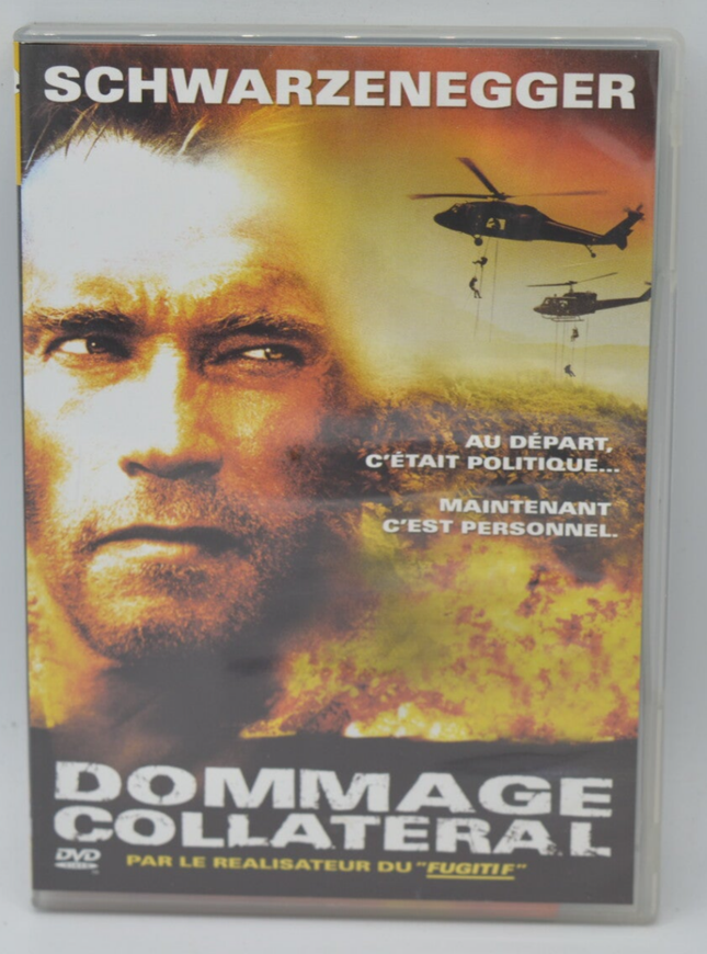 Dommage Collatéral DVD – Thriller/Action américain avec Arnold Schwarzenegger - DVD