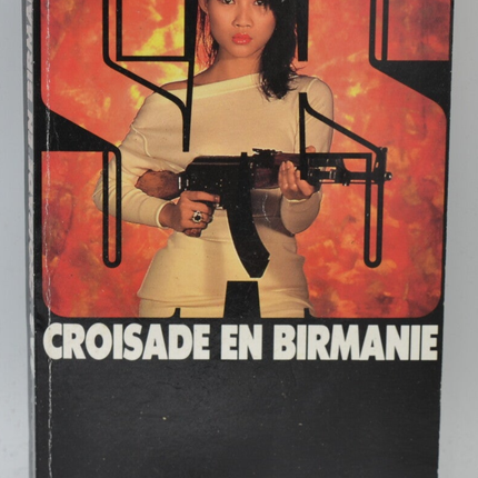Kreuzzug in Burma – SAS 98 – 1990 – Gérard de Villiers – Buch