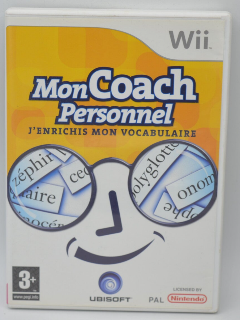 Mon Coach Personnel - J'enrichis Mon Vocabulaire - jeux vidéo Wii