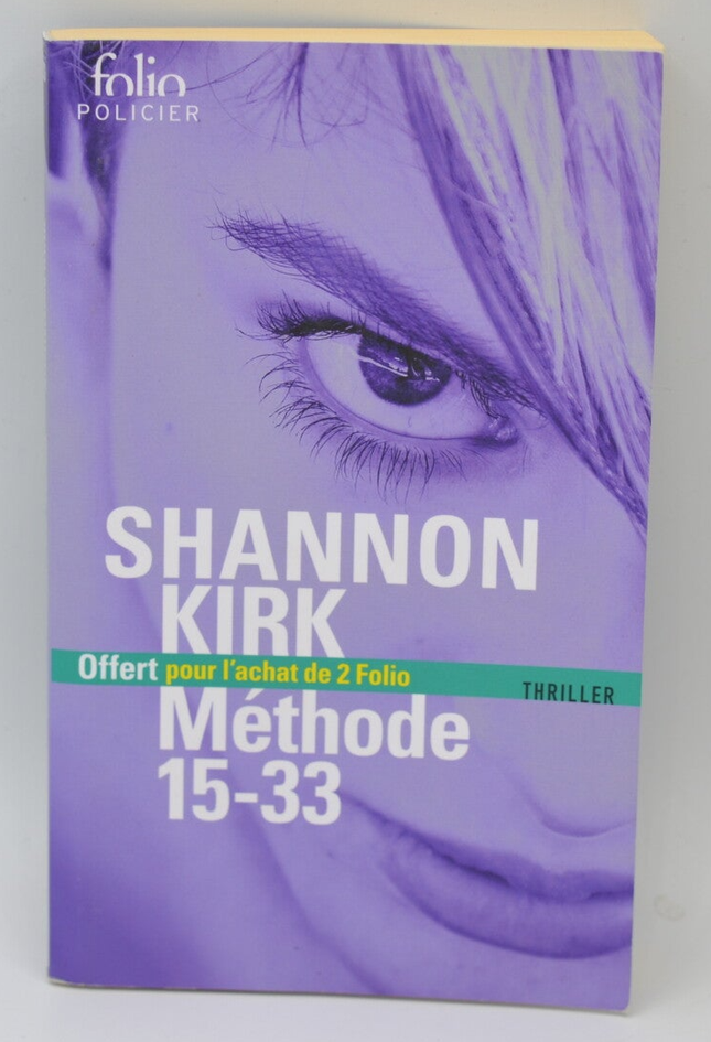 Méthode 15-33 - Shannon Kirk - 2020 - livre