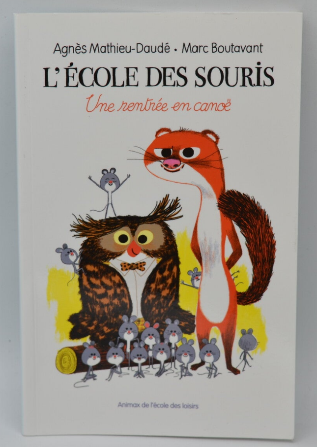 L'école des souris - Agnès Mathieu-Daudé - 2020 - livre
