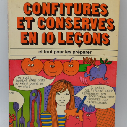 Jams and Preserves in 10 Lessons - Céline Vence - 1978 - book