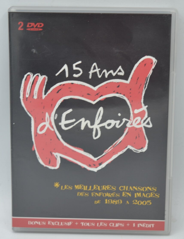 Les Enfoires 15 Ans D'Enfoirés - Les Enfoirés - DVD