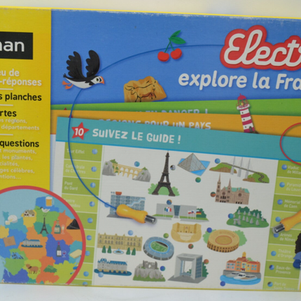 Electro Explore France - Brettspiel