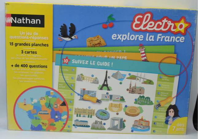 Electro Explore France - Brettspiel