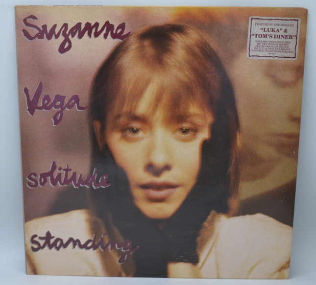 Solitude Standing Suzanne Vega - 33 rpm vinyl record