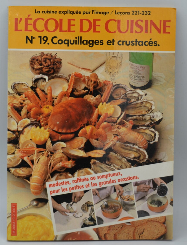 Cooking School No. 19 Shellfish and Crustaceans - Aunt Quenette - 1980 - book