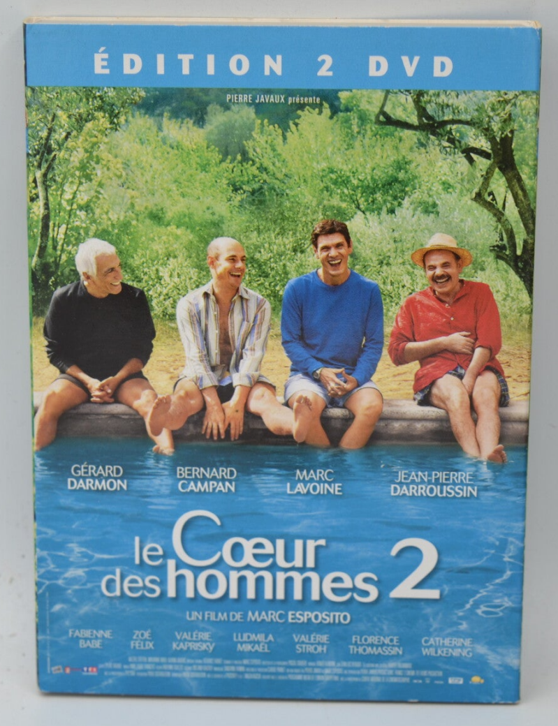 The Heart of Men 2. Auflage 2 DVDs - Bernard Campan, Gérard Darmon, Jean-Pierre Darroussin, Marc Lavoine - Comedy-DVD