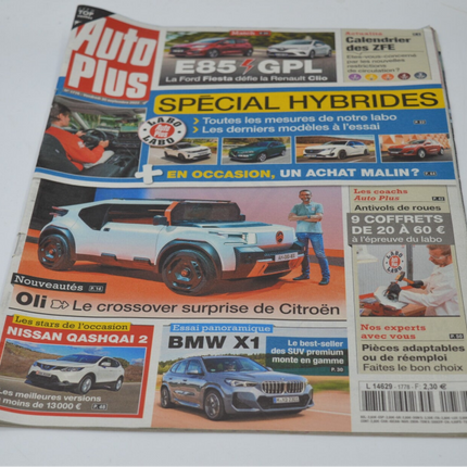 Spécial Hybrides - Auto plus - n°1778 - A. 2022 - revue - voiture
