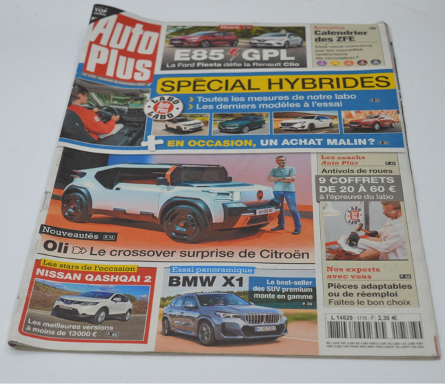 Spécial Hybrides - Auto plus - n°1778 - A. 2022 - revue - voiture