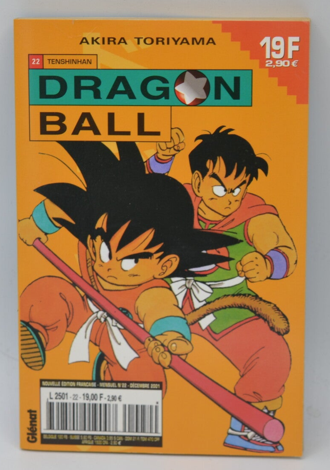 Tenshinhan - tome 22 - Dragon Ball - Akira Toriyama - 2001 - livre Manga