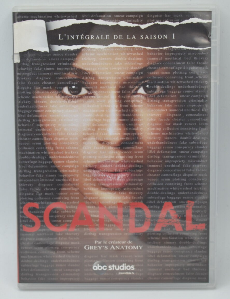 Scandal – Staffel 1 – Kerry Washington – DVD