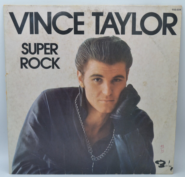 Super rock Vince Taylor - 33 rpm vinyl record