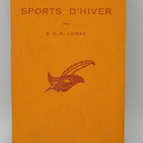 Wintersport - Lorac ECR - 1956 - Buch