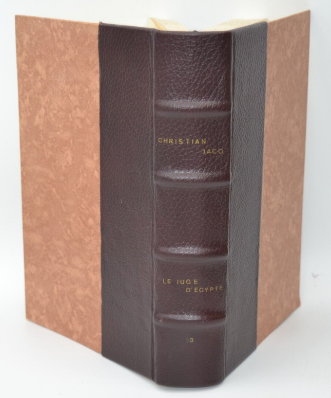 Le Juge d'Egypte tome 3 La Justice du vizir - Christian Jacq - 1994 - livre