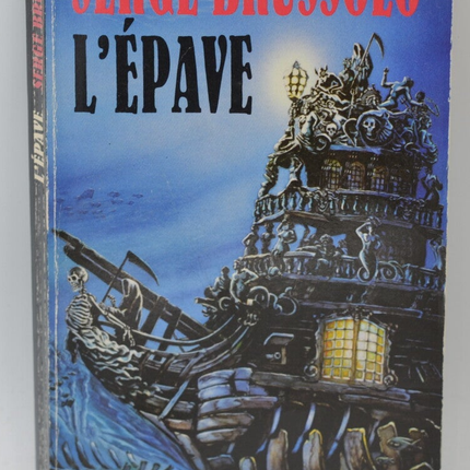 L épave - Serge Brussolo - 1990 - livre