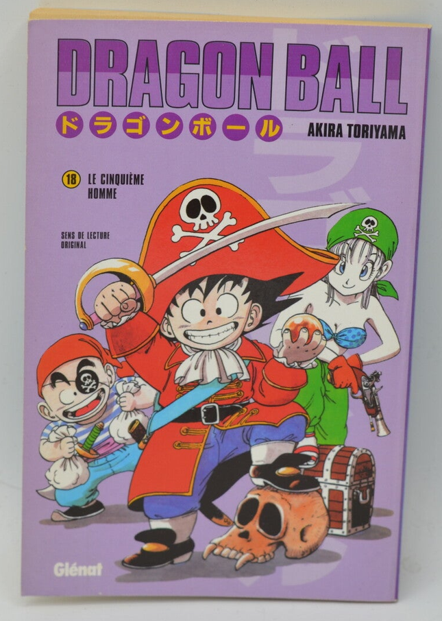 Le cinquième homme - tome 18 - Dragon Ball - Akira Toriyama - 2004 - livre Manga