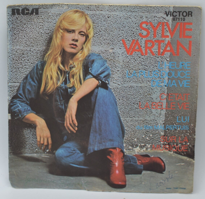 The Sweetest Hour of My Life - Sylvie Vartan - 45 rpm vinyl record