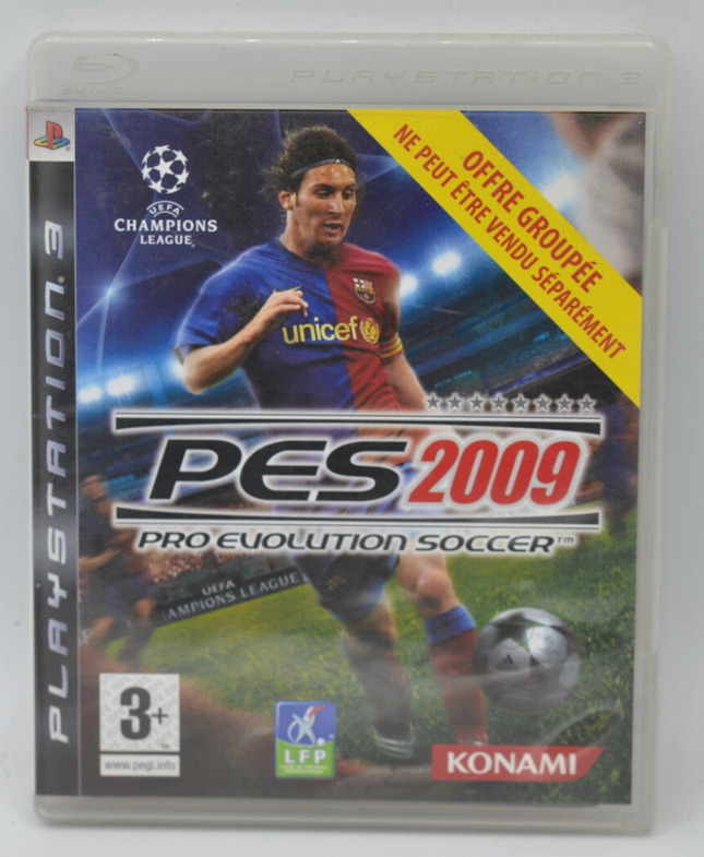PES 2009 Pro Evolution Soccer - PS3 video games