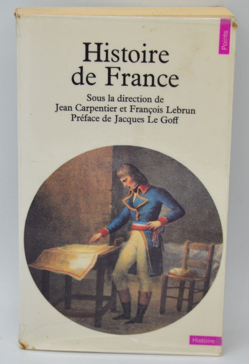 Histoire de France - Jean Carpentier - 1989 - livre
