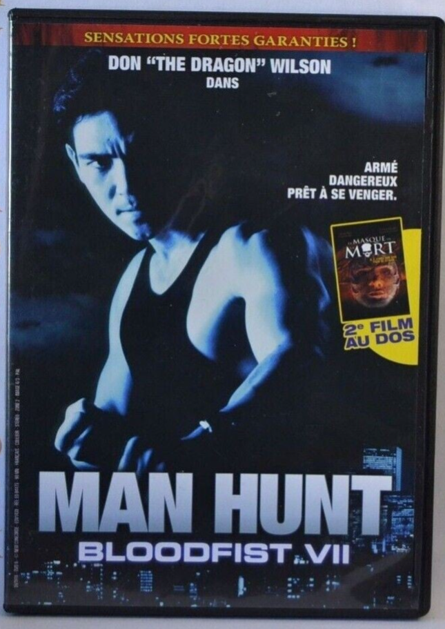 dvd man hunt - le masque de la mort - 2 films - Action