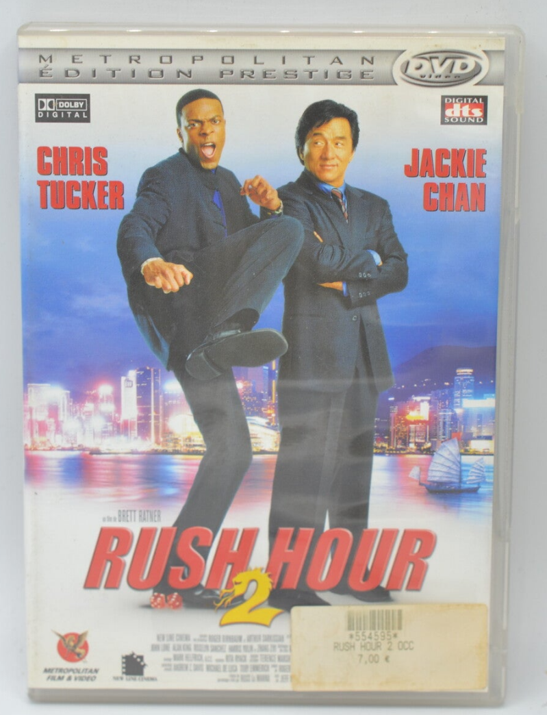Rush Hour 2 - Chris Tucker Jackie Chan - DVD - Thriller - Action