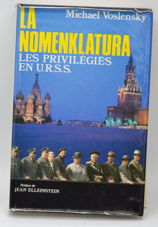 La nomenklatura - Michael Voslensky - 1982 - livre