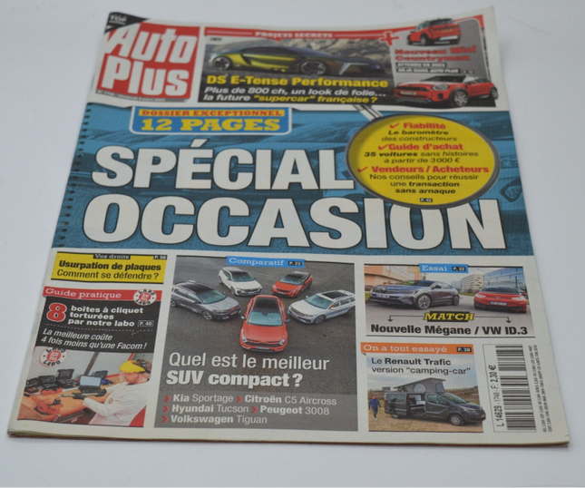 Spécial occasion - Auto plus - n°1748 - A. 2022 - revue - voiture