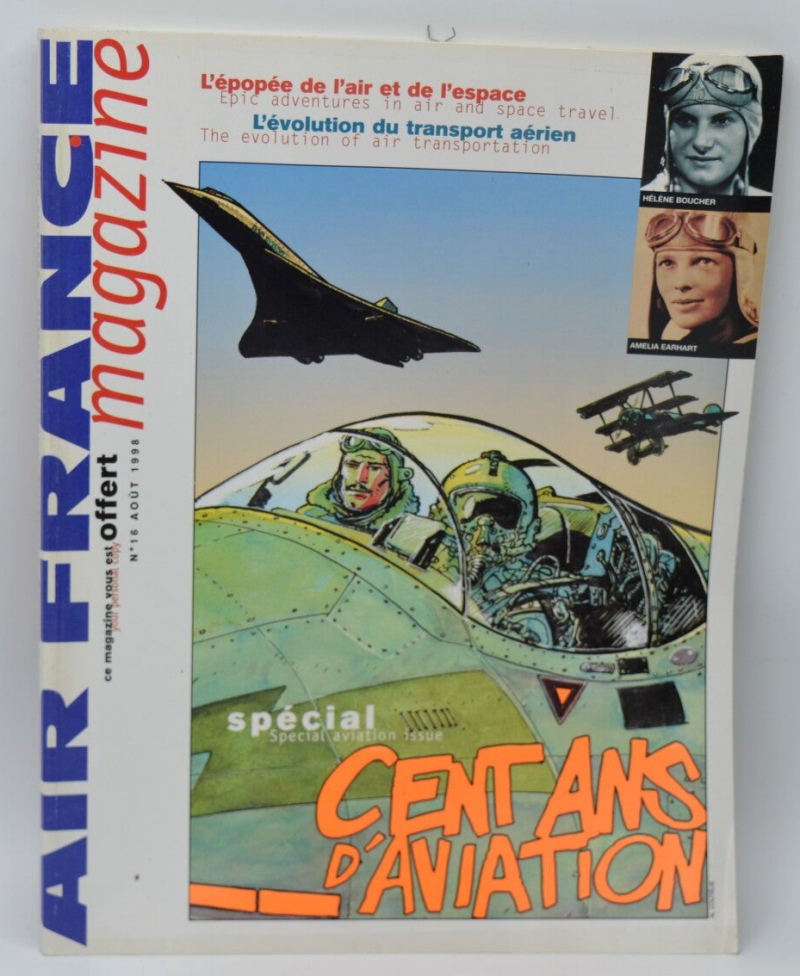Air France Magazine No. 16 - One Hundred Years of Aviation - 1998 - book