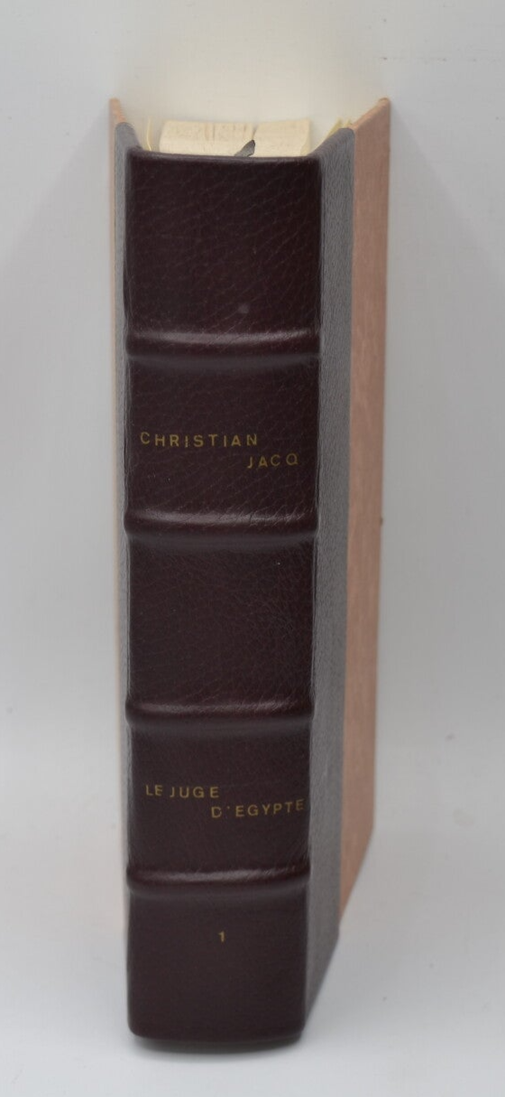 Le Juge d'Egypte tome 1 La Pyramide assassinée - Christian Jacq - 1993 - livre
