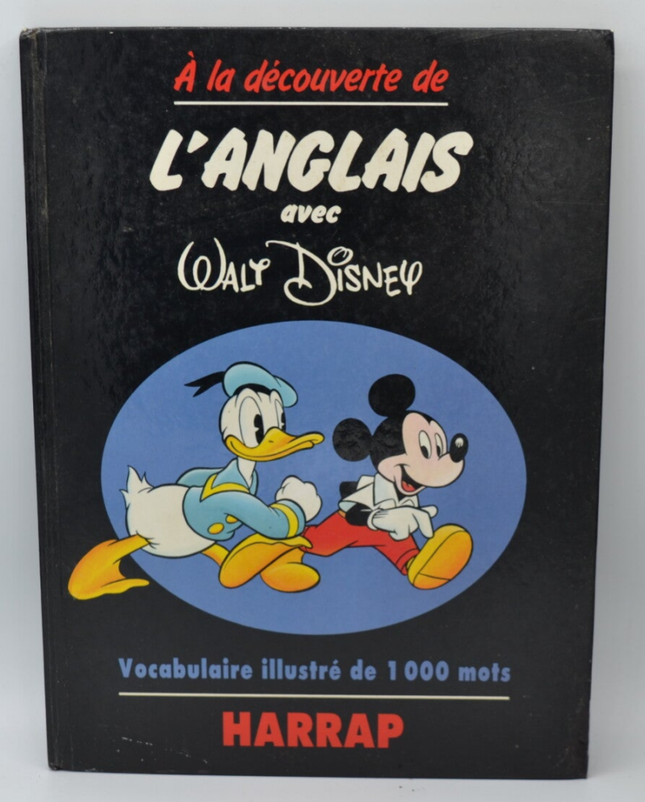 Discovering English with Walt Disney - Harrap - 1991 - book