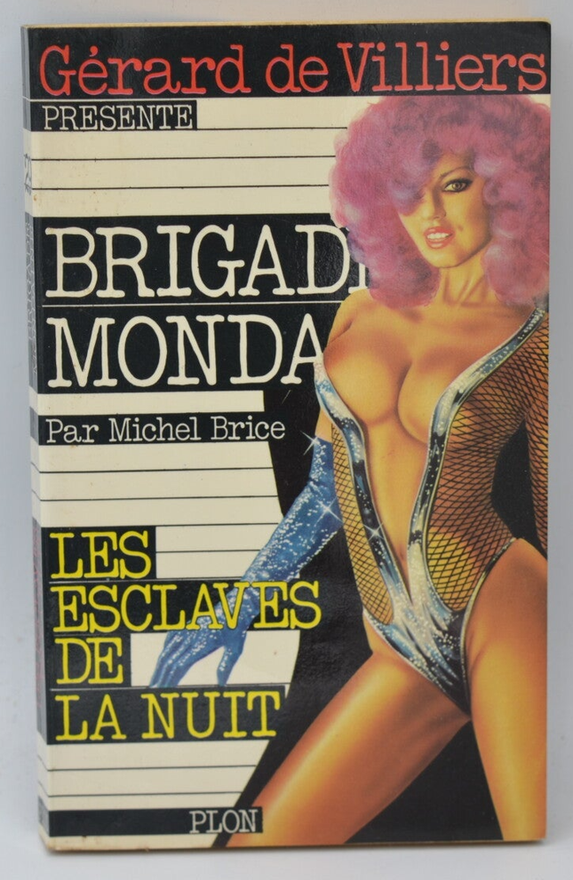 Slaves of the Night - Brigade mondaine - Gérard De Villiers - 1980 - book