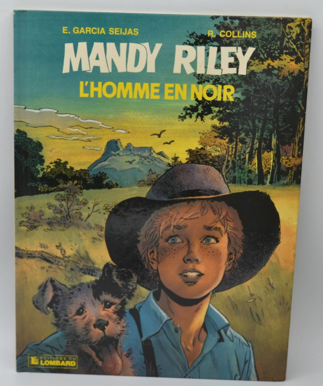 Mandyv Riley L'Homme En Noir - Garcias Seijas Ernesto - 1988 - livre - BD