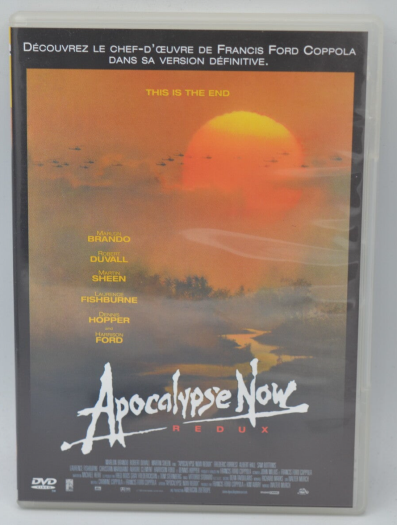 Apocalypse Now Single Redux Edition - Martin Sheen - Marlon Brando DVD war