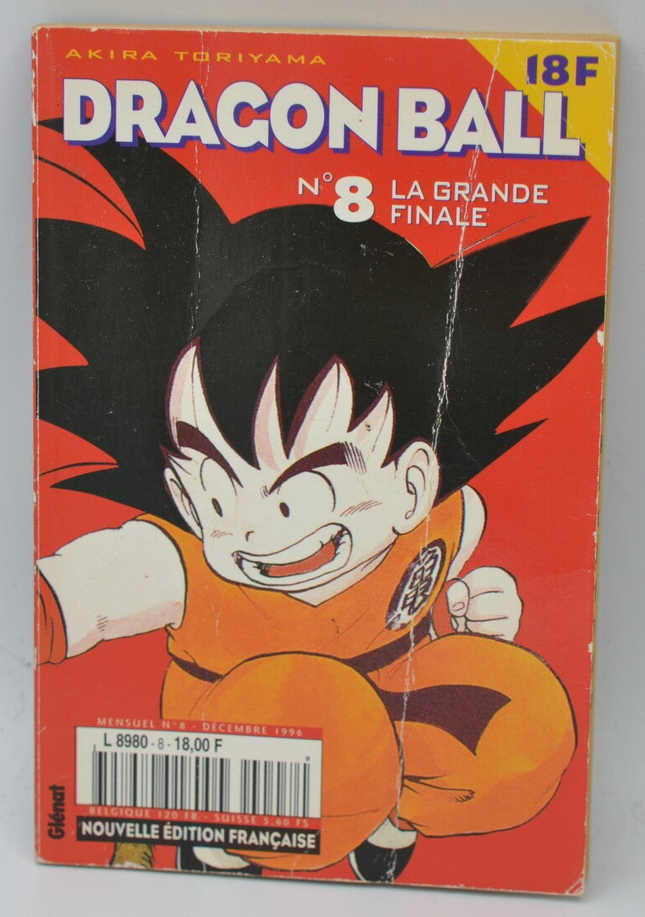 La grande finale - tome 8 - Dragon Ball - Akira Toriyama - 1996 - livre Manga
