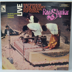 At the Monterey International Pop Festival Ravi Shankar - 33 rpm vinyl record