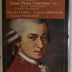 dvd mozart great piano concertos