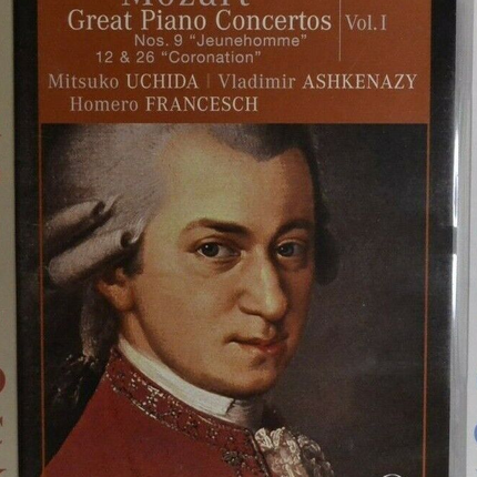dvd mozart great piano concertos
