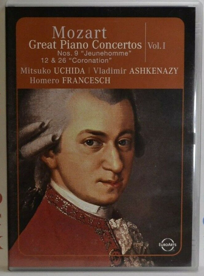 dvd mozart great piano concertos