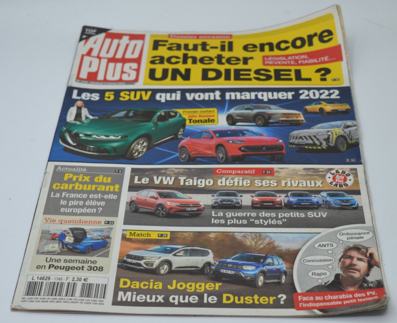 Should you still buy a diesel? The 5 SUVs that will make their mark in 2022 - Auto plus - n°1745 - A. 2022 - review - car