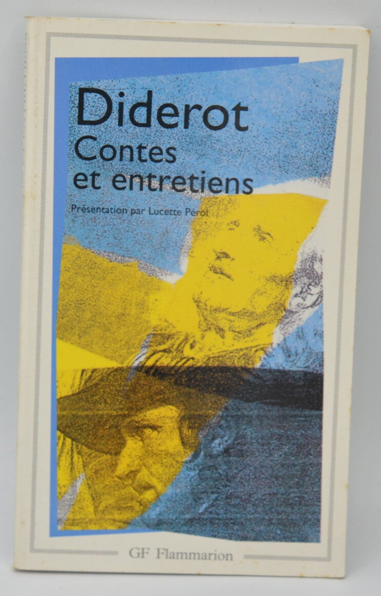 Contes et entretiens - Denis Diderot - 1998 - livre