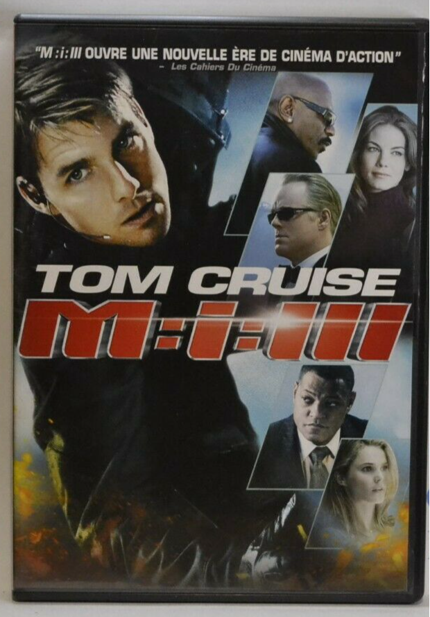dvd mission impossible 3 - Tom Cruise - Action - Thriller - espionnage