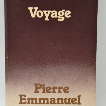 Vagabondages Voyage – Pierre Emmanuel Segalen – 1979 – Buch