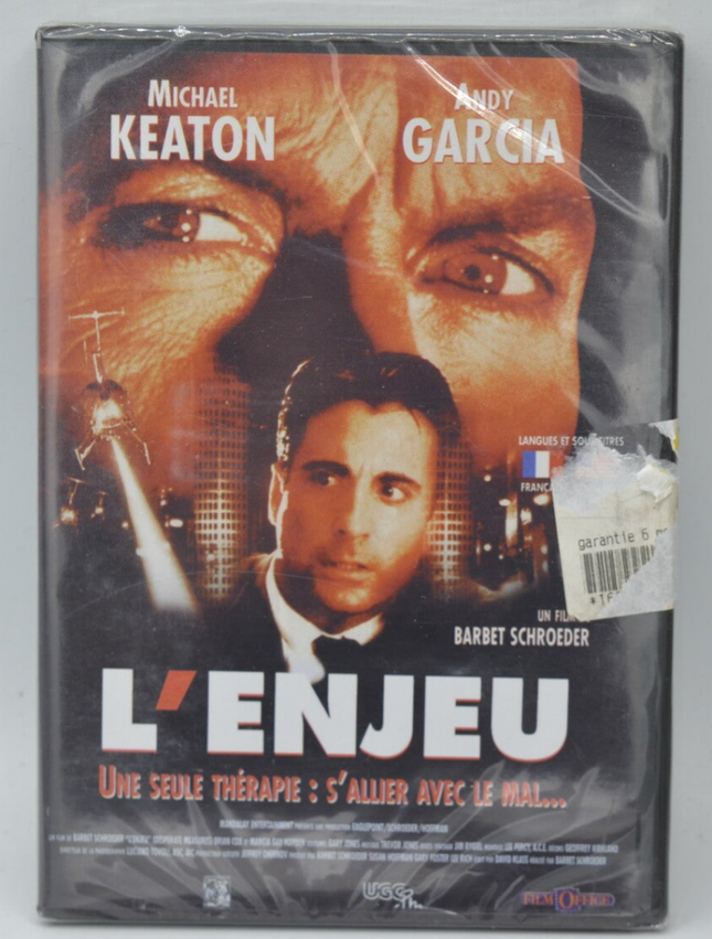 Dvd L'enjeu - Mochael Keaton - Andy Garcia - Thriller