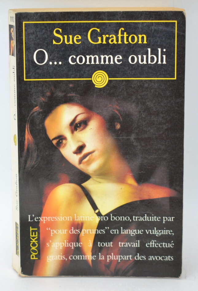 O... as in forgetting - Sue Grafton - 2001 - book