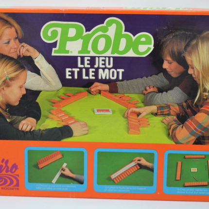 Probe le jeu et le mot - jeu de société