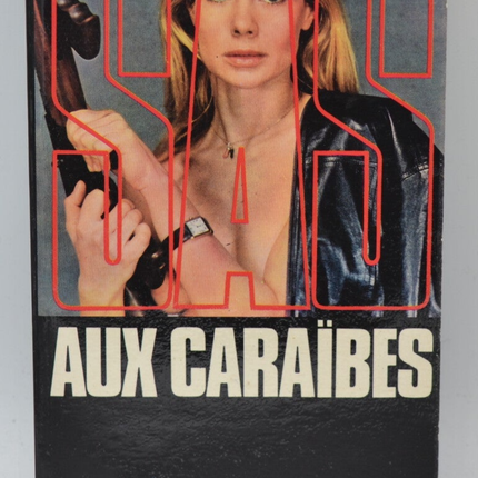 Aux caraïbes - SAS - 1973 - tome 8 Gérard de Villiers - livre